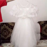 لباس مجلسی دخترانه ۹و ۱۰ سال سایز ۱
