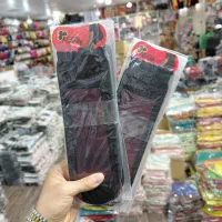 جوراب زنانه قایقی نگین مشکی کرم کوتاه بلند عمده