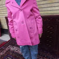 پالتو کاپشن صورتی دخترانه