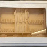 کنسول قاشق چنگال چوبی بدون پایه