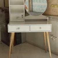 میز آرایش اینه دروار مدرن پایه مخروطی (جاکفشی)|جاکفشی، کمد، دراور|مشهد, امیریه|دیوار