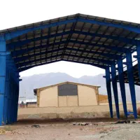 نصب و پوشش سقف سوله