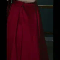 لباس مجلسی تافته مزون دوز سایز ۴۲ قرمز|لباس|ری, دیلمان|دیوار