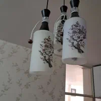 لوستر صدفی طرح دار