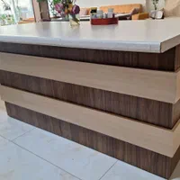 جزیره یابوفه چرخ دار یا اپن اشپزخانه|بوفه، ویترین، کنسول|اصفهان, باغ دریاچه|دیوار