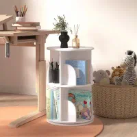 کتابخانه گردان 2 تا 5طبقه و انواع صنایع چوبی