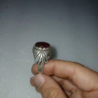 انگشتر عقیق یمنی  بالا۸۰سال|کلکسیون اشیاء عتیقه|بیرجند, |دیوار