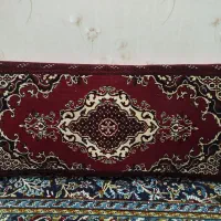 ست ۳ عددی پشتی طرح فرشی (زرشکی/لاکی)