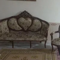 مبل سلطنتی|مبلمان خانگی و میز عسلی|شیروان (لرستان), |دیوار