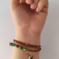 دستبند میوکی و سنتی هندی قجری بدلیجات استیل پابند|بدلیجات|کرج, بنیاد|دیوار