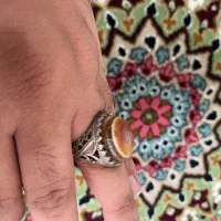 معاوضه یا فروش انگشتر نقره اصیل باباقوری