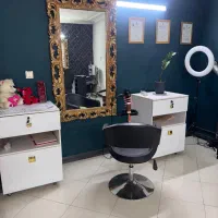فروش آینه کنسول و صندلی  آرایشگاه