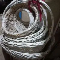 ۶ عدد سبد حصیری