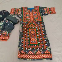 لباس چابهاری دست دوز