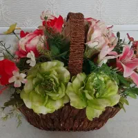 سبد گل خارجی زیبا