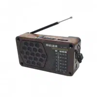 رادیو تمام موج مییر شارژی وباطری‌خورقلمی چراغ‌‌قوه