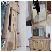 ست کنسول و میز تی وی و اینه قدی|بوفه، ویترین، کنسول|قرچک, شهرک طلائیه|دیوار