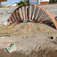 فروش پله گردون ۱۸ پله بدون استفاده|مصالح و تجهیزات ساختمان|چمستان, |دیوار