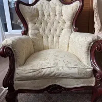 سرویس مبلمان استیل ۹ نفره