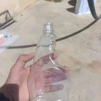 بطری شیشه پاک کن خالی نو|ظروف نگهدارنده، پلاستیکی، یک‌بارمصرف|شیراز, شهرک مدرس|دیوار