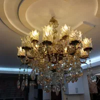 دیوار کوب و لوستر برنحی