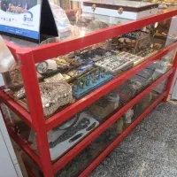 ویترین پیشخوان قفسه میز کار