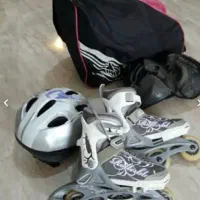 فروش اسکیت Rollerblay  با لوازم جانبی|دوچرخه، اسکیت، اسکوتر|کیش, |دیوار