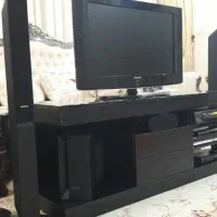 تلوزیون سامسونگ 32 اصل کره به همراه میز ام دی اف