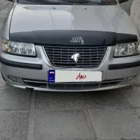 ماشین سمند نقره ای