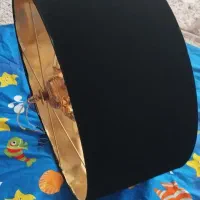 لوستر مخمل گرد اویز دار