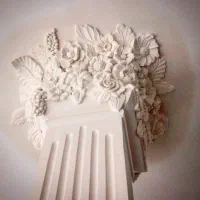 گچ بری کناف ابزار طرح سفید کاری|خدمات پیشه و مهارت|تاکستان, |دیوار