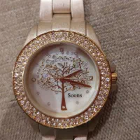 ساعت مچی زنانه SOONS صفحه فول نگین