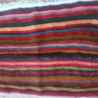 گلیم فرش خوش رنگ|گلیم، جاجیم، گبه|ملایر, |دیوار