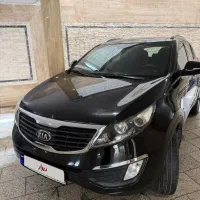 اسپورتیج ۲۰۱۳ مشکی فول ترین مدل شرکتی