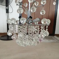 لوستر کریستالی شش شاخه