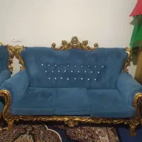 مبل هفت نفره طرح سلطنتی وبوفه ست و جاکفشی|مبلمان خانگی و میز عسلی|قدس, شهر‌قدس|دیوار