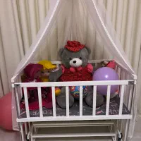 تخت گهواره ای کودک چوب
