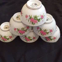 پیاله گلسرخی و دیس و...