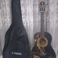 گیتار در حد نو به همراه یک کاور