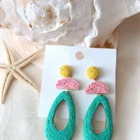 گوشواره های زیبای حصیری|بدلیجات|تهران, ونک|دیوار