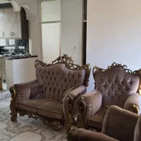 مبل 4 نفره سلطنتی|مبلمان خانگی و میز عسلی|بندرعباس, |دیوار