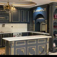 نصاب  کابینت اشپزخانه وکمددیواری قصرچوبی