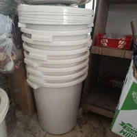 سطل .  سوپخوری شیشه ای. بوفه