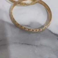 دوعدد النگو طلا