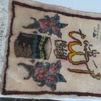 تابلوفرش قالیچه دست بافت الله|تابلو فرش|قم, انسجام|دیوار