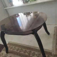 میز ناهارخوری شیشه ای|میز و صندلی غذاخوری|قزوین, |دیوار