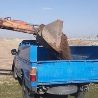 مصالح حمل نخاله ماسه شن پوکه آهک مخلوط خاک باغچه|خدمات حمل و نقل|اردبیل, |دیوار