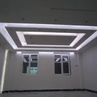 اجرای صفر تا صد سقف کاذب کناف، نور پردازی و نقاشی|خدمات پیشه و مهارت|پرند, فاز ۰|دیوار