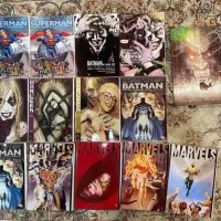 مجموعه کتاب کمیک ( بتمن سوپرمن اسپایدرمن ) comic