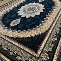۸تخته فرش نقره‌آبی ۱۲متری